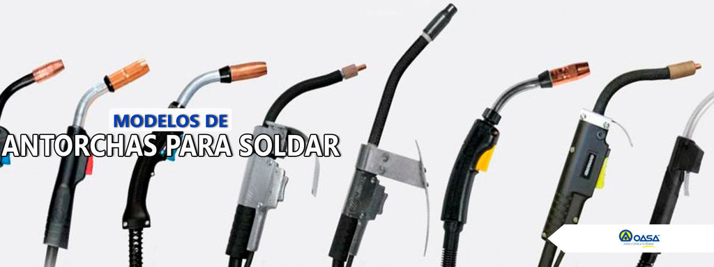 Modelos de antorchas para soldar